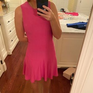 NWT Ronny Kobo ribbed pink fit and flare